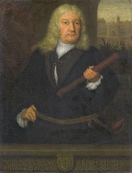 David van der Plas Portret van Willem van Outshoorn Norge oil painting art